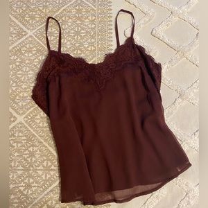 Abercrombie and Fitch Maroon Cami